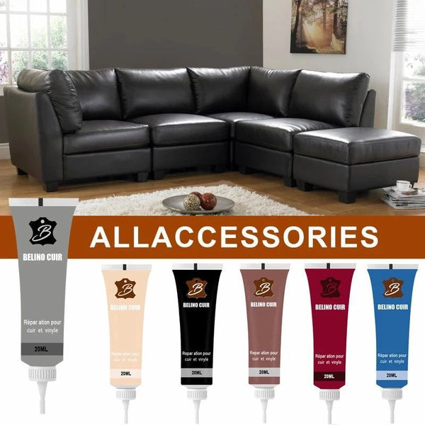 20ml Leather Repair Cream Paste Multiple Color Restore Tools for Leather Car Seat Bag Sofa Scratch Cracks Rips Leather Cleaner