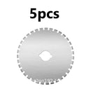LeatherCraft 45mm Rotary Cutter Leather Cutting Tool Fabric Cutter Circular Blade DIY Patchwork Sewing Quilting Fit Olfa Cut