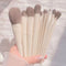FLD Candy Makeup Brushes Set Face Foundation Powder Eye Shadow Eyebrow Highlight Kabuki Blending Brush Beauty Cosmetic Tools