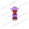 KT1007 KT1009 KT1011 KT1020 KF6142 Dragon Ball Z Goku Vegeta Trunks Kuririn Mini Action toy Figures Kids Assemble dolls Gifts