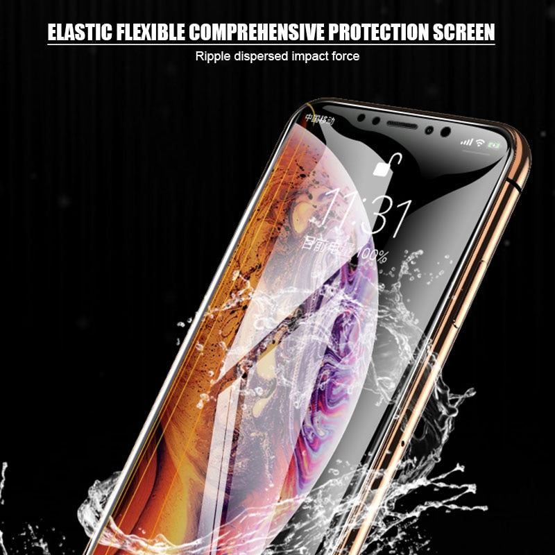 4PCS Hydrogel Film for iphone 13 12 11 Pro max mini screen protector on iphone 13 12 11 XS max 8 7 6 6s plus X XR SE 2020 film