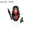 Naruto Sasuke Kakashi Akatsuki bricks Building Blocks Anime cartoon Mini Action Figures Heads Assembly Toys kids Christma Gifts