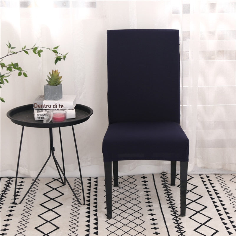 Spandex Chair Cover Stretch Home Dining Elastic Floral Print Chair Covers Multifunctional Spandex Elastic Cloth Universal Size