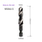1-6pc M3 M4 M5 M6 M8 M10 Tap Drill Bits 1/4 Hex Shank Machine Hand Taps Titanium Coated HSS Drilling Tap Bits Thread Screw Tools