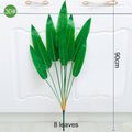 Multiple Green Large Artificial Palm Tree Plastic Plants Garden Home Outdoor Decorations Scutellaria Tropical Tree Fake Plants
