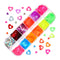 Fluorescence Butterfly Heart Fruits Various Shapes Nail Art Glitter Flakes 3D Colourful Sequins Polish Manicure Nail Decoration