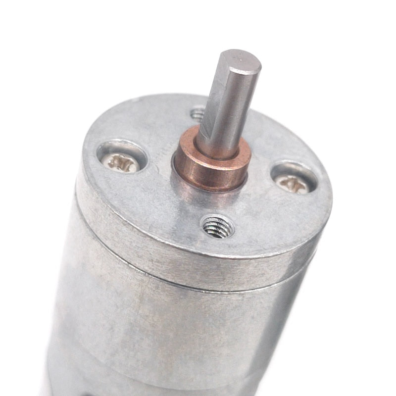 JGA25-370 Geared motor DC motor 6V 12V electric gear motor high torque 5/10/15/30/60/100/150/200/300/400/500/1000/1200 rpm