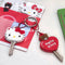 Kawaii Sanriod Accessories Kitty kuromi My Melody Cartoon Silicone Case Backpack Pendant Keychain Anime Toys for Girls Gifts
