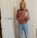 2022 New Spring Autumn Women Blue Faux Leather Jacket Ladies Solid With Belt Zipper Biker Coat Female Casual Outwear Veste Femme