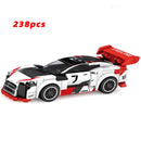 67 models City Racing Car Speed Champions Sports Building Blocks Bricks Classic Rally Super Racers F1 Great Vehicles kits toys