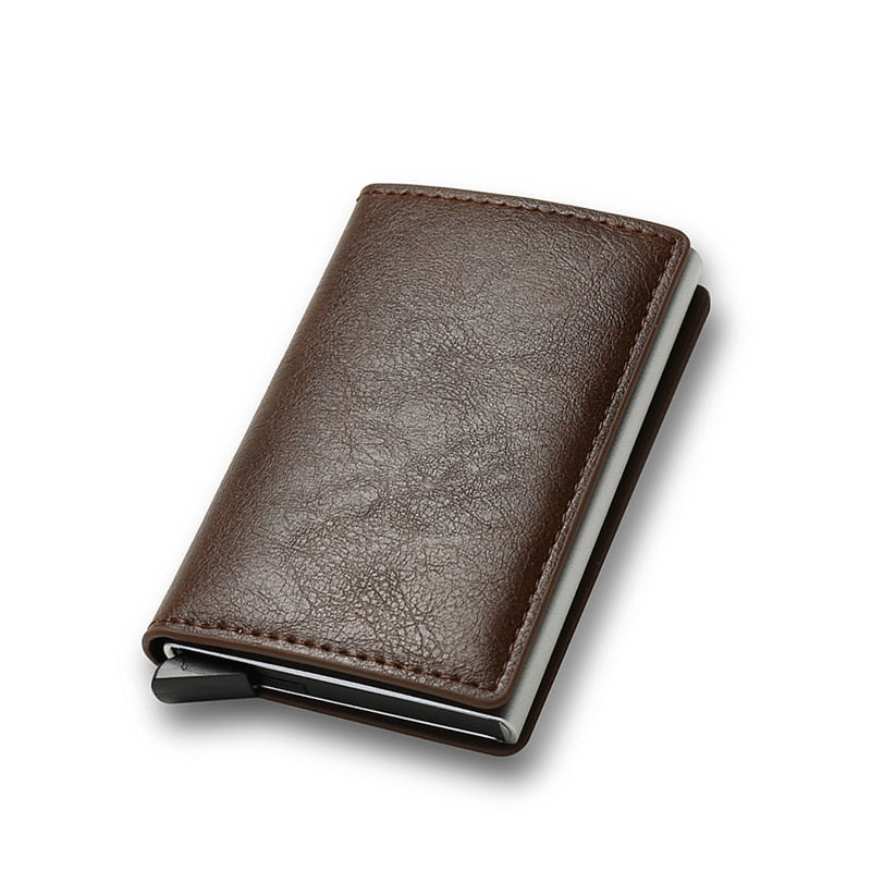 Rfid Card Holder Wallets for Men Money Bag Male Short Leather Walet Small Slim Leather Smart Thin Wallets Purse Drop Shipping