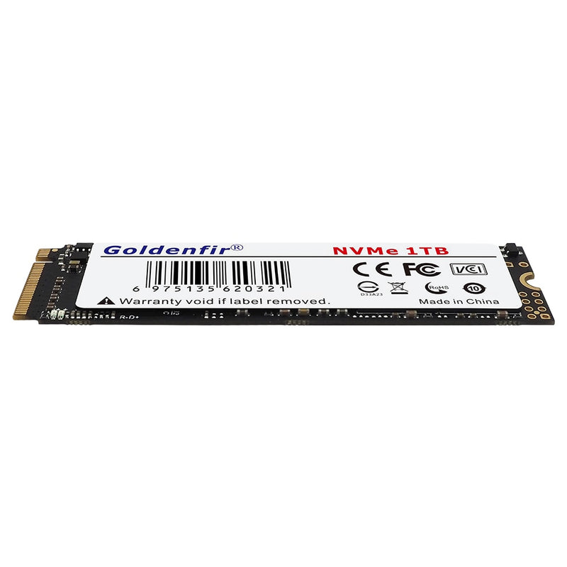 M2 SSD NVMe 256GB Goldenfir M.2 PCIe 128GB 120GB 512GB 1T Solid State Disk 2280 Internal Hard Drive for Laptop Desktop TLC