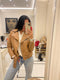 2022 New Spring Autumn Women Blue Faux Leather Jacket Ladies Solid With Belt Zipper Biker Coat Female Casual Outwear Veste Femme