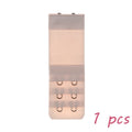2 Hook Bra Extender For Women&#39;s Elastic Bra Extension Strap Hook Clip Expander Adjustable Belt Buckle Intimates 1/3/4 Pcs