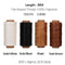 Leather Craft Sewing Kit Waxed Thread Hand Quilting Needles Sewing Awl for Beginner Leather Upholstery Repair, Stitching, Sewing