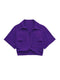 TRAF Women Fashion Front Knot Elastic Linen Cropped Shirts Vintage Short Sleeve Patch Pockets Female Blouses Blusa Chic Tops