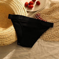 M-XL Women&#39;s Thread Cotton Underwear Large Size Sexy Seamless Panties Simple Low Waist Girls Thong Briefs