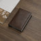 Custom Name Business Bank Credit Card Holder Men Wallet Coin Leather Wallet RFID Aluminium Box CardHolder with Money Clips Purse