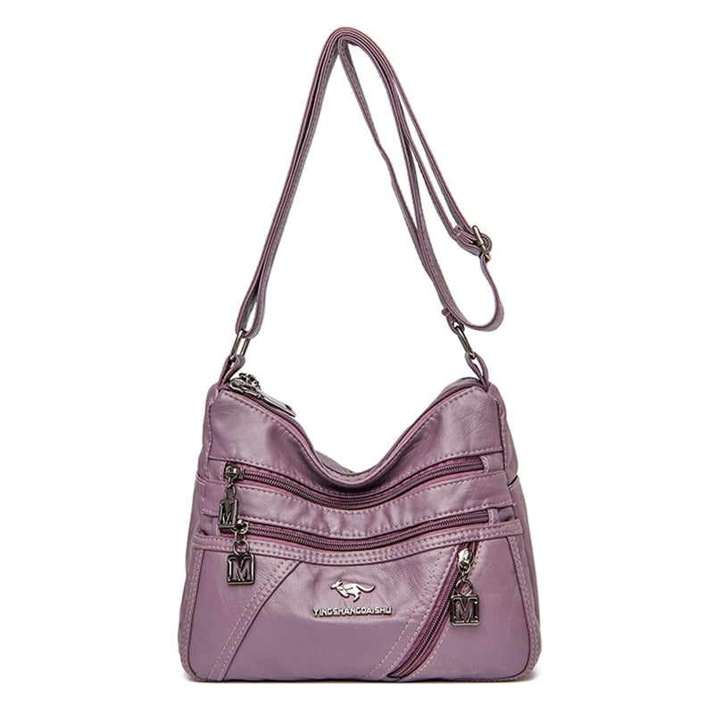 High Quality Soft Leather Luxury Purses and Handbags Women&