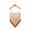 2019 New Women vintage paisley print spaghetti strap sexy chic camis tank ladies summer backless bowknot sling tops LS3866