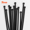 Self-locking plastic nylon tie 100PCS/bag  black Zip wraps strap nylon cable tie set 3*100 fastening ring 3X200 Loop Wire Wrap
