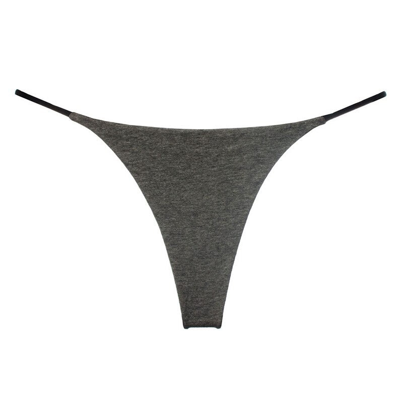 1Pcs Sexy G-String Women Panties Low-Rise Thongs Lingerie Underwear Summer Female T-Back Briefs Underpants Clothing