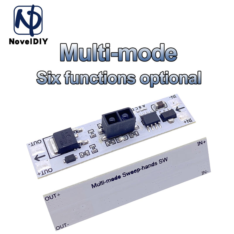 Touch Switch Capacitive Module 5V-24V 3A LED Dimming Control Lamps Active Components Short Distance Scan Sweep Hand Sensor
