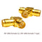 YPioneer C20073-92 1PC SMA To SMA Male Female Gold Plated RP SMA Male RP-SMA Female Connector RF Adapter Straight Bent L/T Type