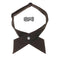 Crisscross bow tie fashionsolid color  detachable collar jk Apparel Accessories