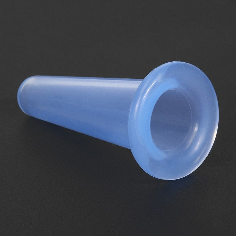 2pcs Silicone Cupping Suction Can Vacuum Face Massage Cup for Facial Leg Arm Relaxation Household Health Care Tool