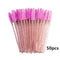 Disposable Crystal Eyelashes Brush Comb 25/50Pcs Eye Lashes Extension Mascara Wands Makeup Professional Makeup Beauty Tool