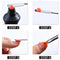 1pcs Dual Ended Nail Art Brushes Acrylic UV Gel Extension Builder Flower Painting Pen Brush Remover Spatula Stick Manicure Tools