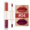 5 In 1 Matte Lipstick Kit Combo Strip Velvet Sexy Red Lip Tint Non-stick Cup Lip Gloss Lip Oil Makeup Lips Cosmetic Set