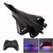 Rc Plane SU 57 Radio Controlled Airplane with Light Fixed Wing Hand Throwing Foam Electric Remote Control Plane toys for kids