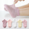 Cotton Baby Short Socks 5 Pairs Toddler Boys Girls Summer Mesh Thin Sock Kids Children Colorful Socks 5 pairs WMF043