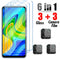 6in1 Protective Glass for Xiaomi Redmi Note 11 10 9 Pro 10S 9S 8 Camera Screen Protector For Redmi 9C NFC 9T 9A 9AT 10C Glass