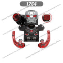 XP193 D009 WM718 Mark suit Disney anime movie figurine dolls mini plastic action toy figures Assemble blocks Christmas gifts