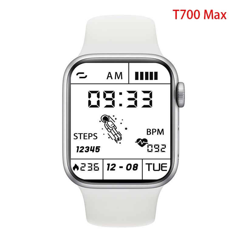 IWO Series 7 Smart Watch DIY Face Heart Rate Men Women Fitness Tracker Smartwatch For Android Xiaomi IOS Phone PK I7 X8 T700 Max
