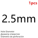 High Quality Hole Puncher Leather Hole Punch Round Steel Leather Craft Hollow Hole Punch 1mm-25mm Gaskets Plastic Rubber Tools