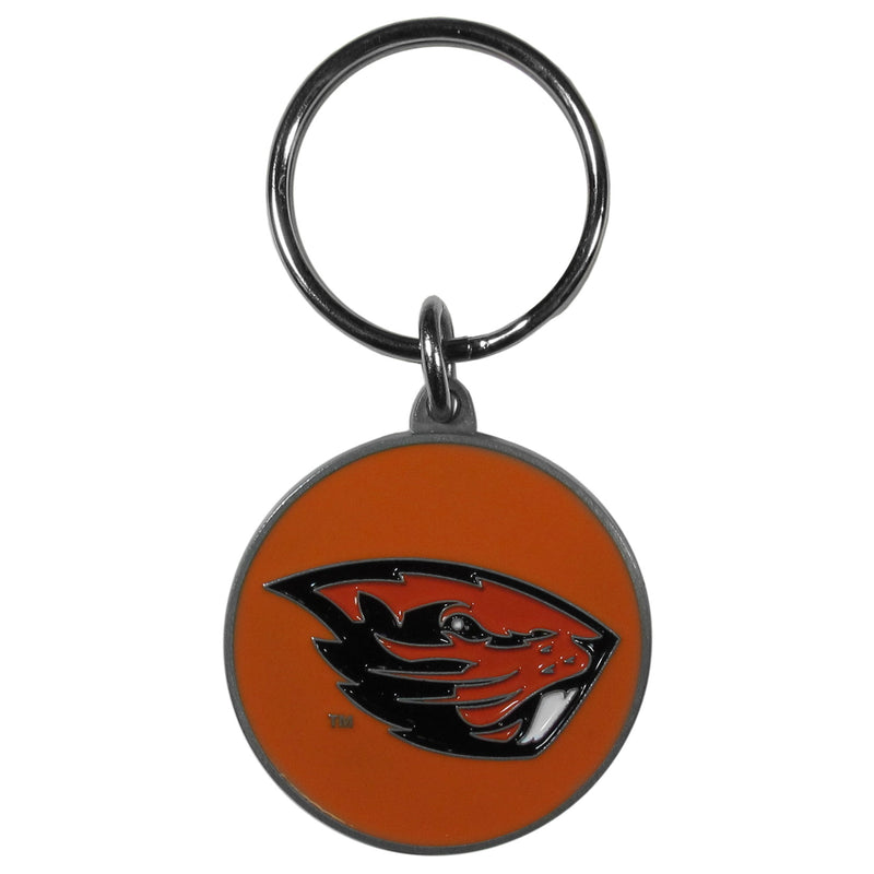 NCAA - Oregon St. Beavers Carved Metal Key Chain