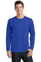 Port & Company Long Sleeve Fan Favorite Tee. PC450LS-T-shirts-True Royal-6XL-JadeMoghul Inc.