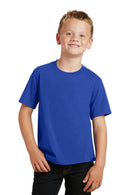 Port & Company Youth Fan Favorite Tee. PC450Y-T-shirts-True Royal-XL-JadeMoghul Inc.