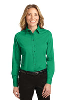 Port Authority Ladies Long Sleeve Easy Care Shirt. L608-Woven Shirts-Court Green-6XL-JadeMoghul Inc.