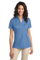 Port Authority Ladies Silk Touch Performance Polo. L540-Polos/knits-Carolina Blue-4XL-JadeMoghul Inc.