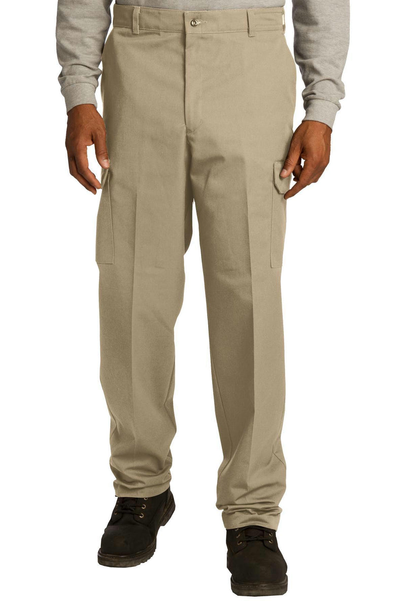 Red Kap Industrial Cargo Pant. PT88-Workwear-Khaki-5036-JadeMoghul Inc.