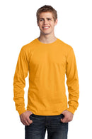 Port & Company - Long Sleeve Core Cotton Tee. PC54LS-T-shirts-Gold-4XL-JadeMoghul Inc.