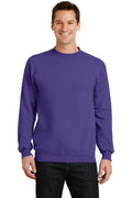 Port & Company - Core Fleece Crewneck Sweatshirt. PC78-Sweatshirts/fleece-Purple-4XL-JadeMoghul Inc.