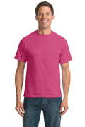 Port & Company Tall Core Blend Tee. PC55T-T-shirts-Sangria-4XLT-JadeMoghul Inc.