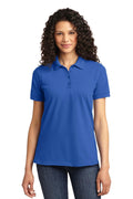 Port & Company Ladies Core Blend Pique Polo. LKP155-Polos/knits-Royal-4XL-JadeMoghul Inc.