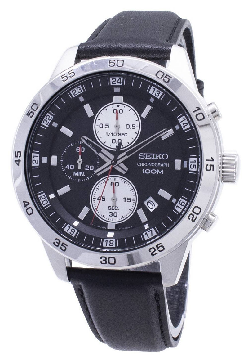 Seiko Chronograph SKS649 SKS649P1 SKS649P Quartz Analog Men's Watch